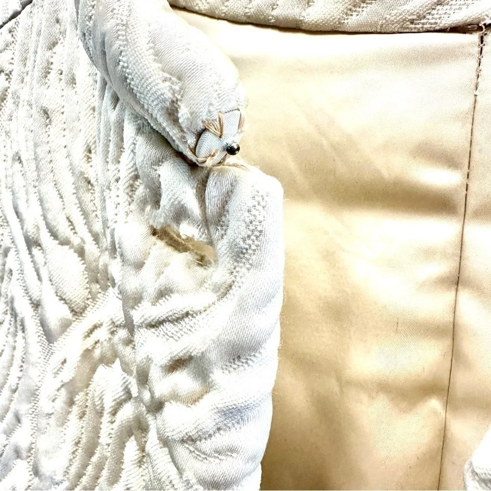 Vintage Jackie Kennedy inspired Embossed Dress Coat